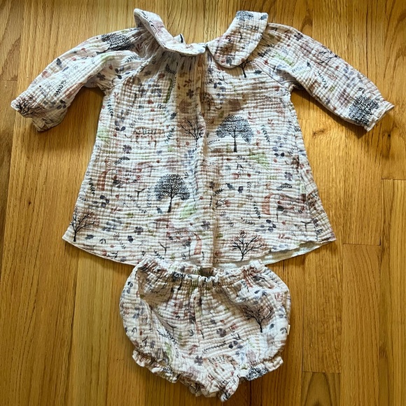 Elegant Baby Other - Elegant Baby Whimsical Baby Girl Dress Set
